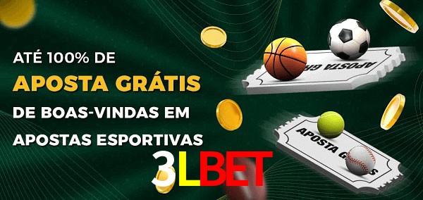 3LBET Ate 100% de Aposta Gratis